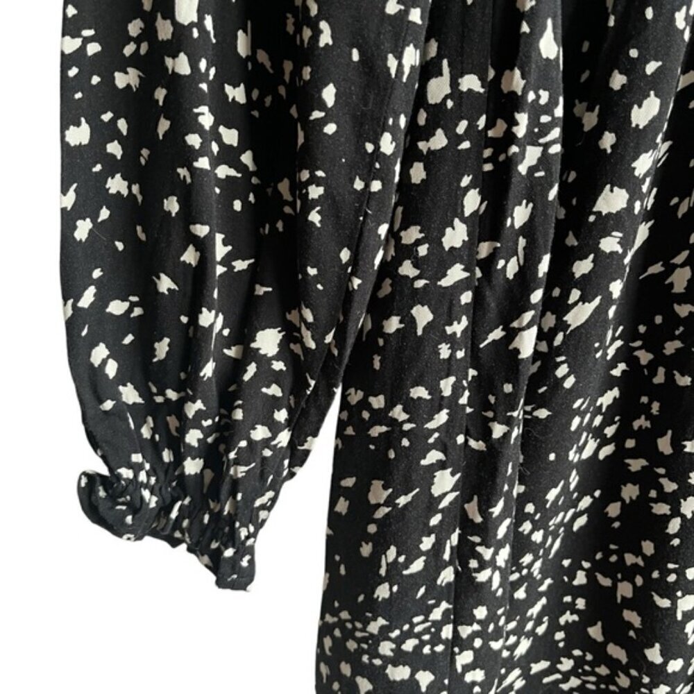 Park & Fifth Dress Size XS Black and White Midi Made in Canada 🇨🇦 - Picture 8 of 16